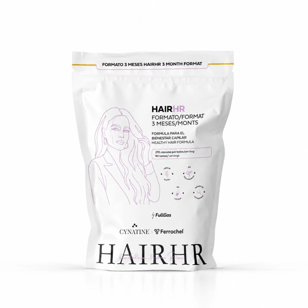 HairHR (3 Meses) - Cápsulas - 90 tomas